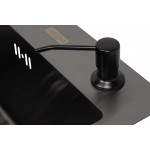Мойка кухонная Arfeka Eco Black с коландером AR 001 и дозатором AR DS 11 Мойка кухонная Arfeka Eco Black с коландером AR 001 и дозатором AR DS 11